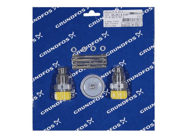 Kit, valve/diaph. SD-S-SS/T/SS-1 - 97751585